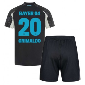 Bayer Leverkusen Alejandro Grimaldo #20 Rezervni Dres za Dječji 2024-25 Kratak Rukavima (+ kratke hlače)